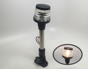 MARINE BOAT FOLDABLE ALL ROUND ANCHOR LIGHT STAINLESS STEEL POLE